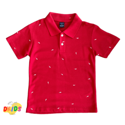 Camisa-Polo-Streetrules-Roja-Con-Rayos-6T